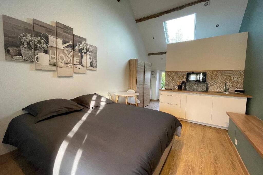 Studio indépendant 2 pers - Châtillon sur Colmont la petite gare Exterior foto